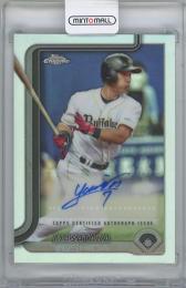 2025 TOPPS Chrome NPB / 吉田正尚(オリックス・バファローズ) Autographs Refractors直筆サインカード