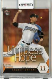 BBM 1stバージョン 2014 大谷翔平 LIMITLESS HOPE 北海道日本ハムファイターズ