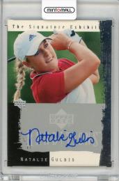 2003 UPPER DECK Renditions Signature Exhibit Natalie Gulbis