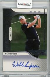 2012 UPPER DECK SP Authentic  Authentic Rookie Signatures #112 RC Webb Simpson 【197/299】