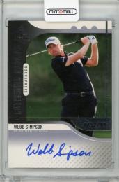 2012 UPPER DECK SP Authentic  Authentic Rookie Signatures #112 RC Webb Simpson 【029/299】