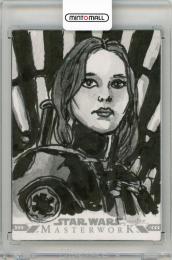 2020 Topps Star Wars Masterwork Jyn Erso Skech【1/1】