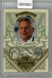2016 Decision Series 2 2016 Money Cards Relics #MO24 Gary Johnson