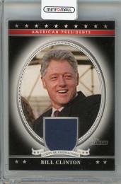 2009 TOPPS American Heritage Shea Stadium Wall Padding Relics Bill Clinton