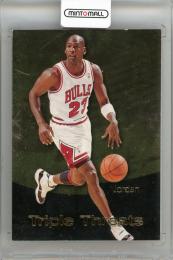 1996-97 SKYBOX Premium Michael Jordan Triple Threats #TT11 SP Chicago Bulls