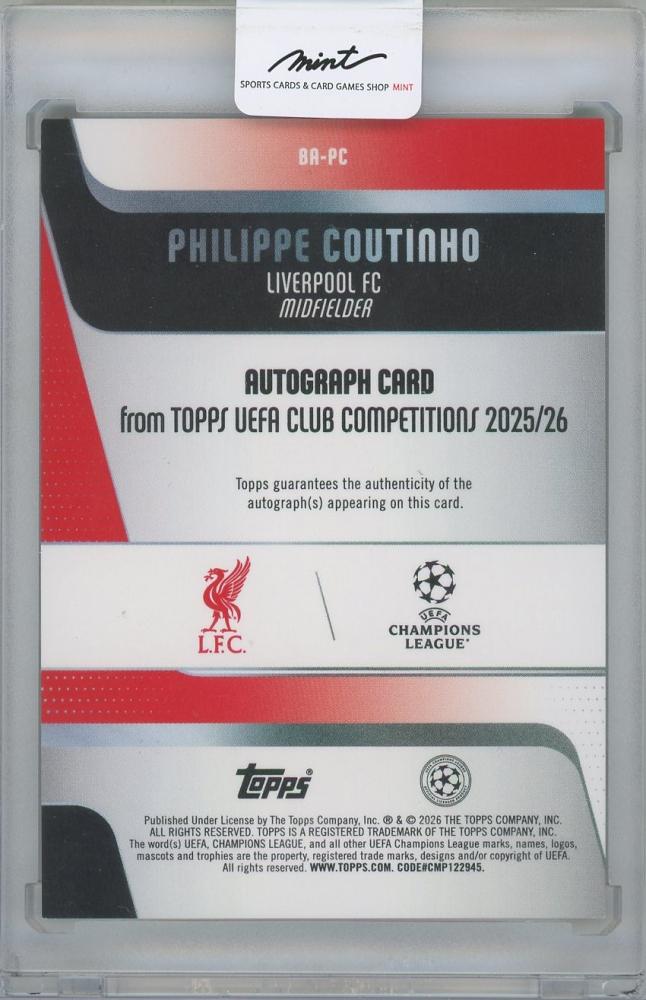 ミントモール / MINT 横浜店 / 2025-26 TOPPS UEFA Japan Edition