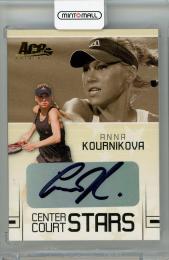 2006 ACE Authentic Grand Slam Center Court Stars Autographs #4 Anna Kournikova