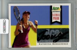 2013 ACE Authentic Grand Slam National Pride Autographs #NPKB1 Kateryna Bondarenko