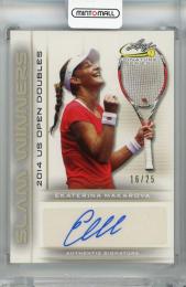 2017 LEAF Signature Series Tennis Slam Winners Autographs Silver #SWEM1 Ekaterina Makarova 【16/25】