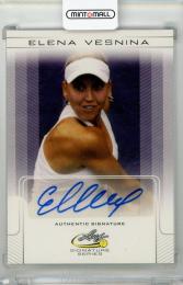 2017 LEAF Signature Series Tennis Signatures #BAEV1 Elena Vesnina