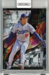 2024 Topps Finest Yoshinobu Yamamoto Base RC #50