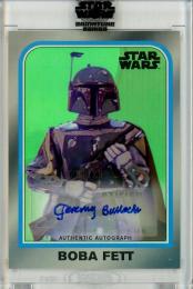 2022 TOPPS STAR WARS SIGNATURE SERIES  Jeremy Bulloch as Boba Fett Autograph Card Variants Green(1stナンバー!) 【01/25】