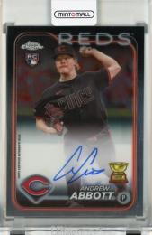 2024 Topps Chrome Andrew Abbott Rookie Autographs #RAAA