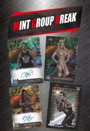 MINT GROUP BREAK グループブレイク 2025 TOPPS CHROME WWE x CACTUS JACK 4ボックス #1 【ランダムパック式】