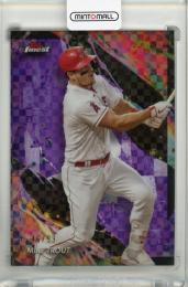 2024 Topps Finest Mike Trout Purple Checkerboard Refractors #101【46/99】