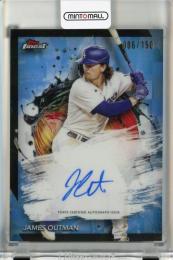 2024 Topps Finest James Outman Autographs Sky Blue Refractors #FAJO【006/150】