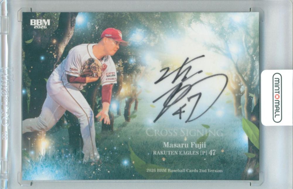 MLBサイン入りのミナversionミニ色紙 ミントモール / MINT 立川店 / 2026 BBM ベースボールカード 2ND