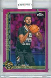 2025-26 Topps Chrome Updates Cameron Johnson #69 Base Magenta Parallel【102/399】 Nuggets