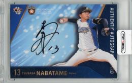 2021 BBM 北海道日本ハムファイターズ 生田目翼 直筆サインカード【41/60】