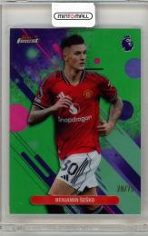 2025-26 TOPPS Finest PREMIER LEAGUE Benjamin Sesko #67【28/75】 Manchester United