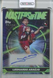2025 TOPPS J.League Premium レオナルド・アラウージョ 直筆サインカード【6/99】 鹿島アントラーズ