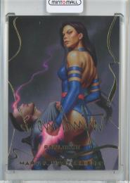 2022 Upper Deck Marvel Masterpieces  Psylocke Gold Signature Series #34