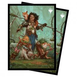 Ultra・PRO MTG[Wilds of Eldraine (英題)] デッキプロテクタースリーブ/B/僻境宮廷のエリヴェア[100枚入り]
