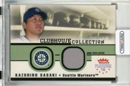 2002 Fleer Platinum Kazuhiro Sasaki Clubhouse Memorabilia #33