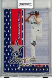 2002 Fleer Maximum Kazuhiro Sasaki Americas Game Jersey #20