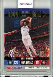 2021-22 PANINI HOOPS Philadelphia 76ers Joel Embiid #53 Road To The Finals 【128/999】