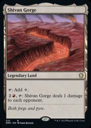 【DMC】【ENG】《シヴの地溝/Shivan Gorge》