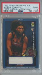 2015 EPOCH INTERNATIONAL PREMER TENNIS LEAGUE Serena Williams Match Worn Shirt【17/60】【PSA9】 Philippine Mavericks