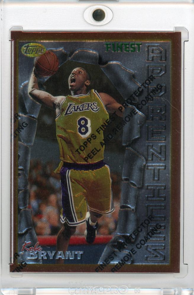 PSA9 96-97 Finest Kobe Bryant #74 with Cating MINT Rookie Card RC コービー・ブライアント ルーキーカード 殿堂入り HoF