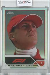 2023 Topps Chrome Formula 1 Racing Michael Schumacher Image Variations /#199