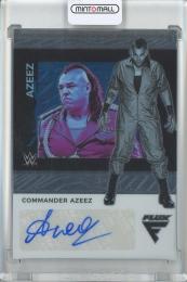 2022 Panini Chronicles Flux WWE Commander Azeez Flux Auto/#FX-CAZ NXT