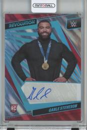 2022 Panini Revolution WWE Gable Steveson Autograph/Lava/RC/#AG-GSV【1/10】 RAW
