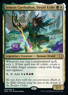 MTG 統率者 デッキ 流浪のドルイド、ジェンソン・カルサリオン edh ミントモール / MINT GAMES MTG(東日本橋) / 【DMC】【ENG