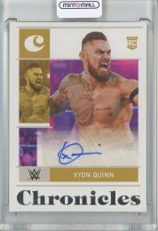 2022 Panini Chronicles WWE Xyon Quinn Chronicles Signatures/RC/#CS-XQN NXT