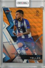 2018-19 Topps Finest UEFA Champions League Alex Telles Autographs Orange Wave #92【05/25】 FC Porto