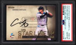 2023 EPOCH NPB LUXURY COLLECTION GD-15 大谷翔平 NPB STAR LINEUP GOLD 直筆サイン【1/1 】【PSA GEM MT 10】  (MSV#2593)