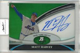 2011 Topps Bowman Platinum Matt Harver Autograph【085/399】