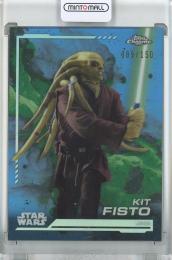 2024 Topps Chrome Star Wars Kit Fisto Base/Skywalker Blue Refractor/#141【89/150】