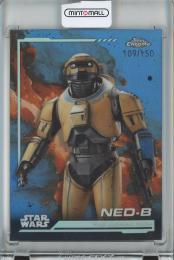 2024 Topps Chrome Star Wars NED-B Base/Skywalker Blue Refractor/#131【109/150】