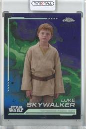 2024 Topps Chrome Star Wars Luke Skywalker Base/Kamino Aqua Refractor/#70【57/199】