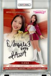 2024 BBM DANCING HEROINE KANA 直筆サインカード【23/90】 東北ゴールデンエンジェルス