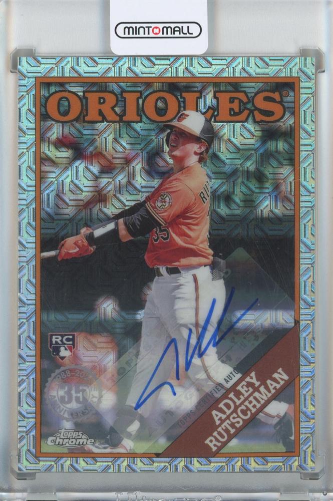 ミントモール / MINT 広島店 / 2023 TOPPS SERIES 1 Adley Rutschman 1988 Topps Chrome  Silver Packs Autographs 【29/99】 Baltimore Orioles