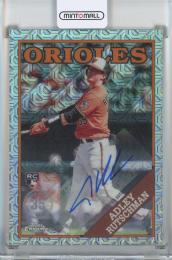 2023 TOPPS SERIES 1 Adley Rutschman 1988 Topps Chrome Silver Packs Autographs 【29/99】 Baltimore Orioles