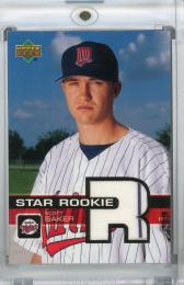 2003 Upper Deck Prospect Premieres  Scott Baker Game Jersey