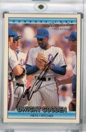 2004 Donruss Timelines Recollection New York Mets Dwight Gooden Autographs 09/23