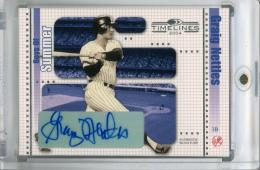 2004 Donruss Timelines New York Yankees Graig Nettles Boys of Summer Autograph